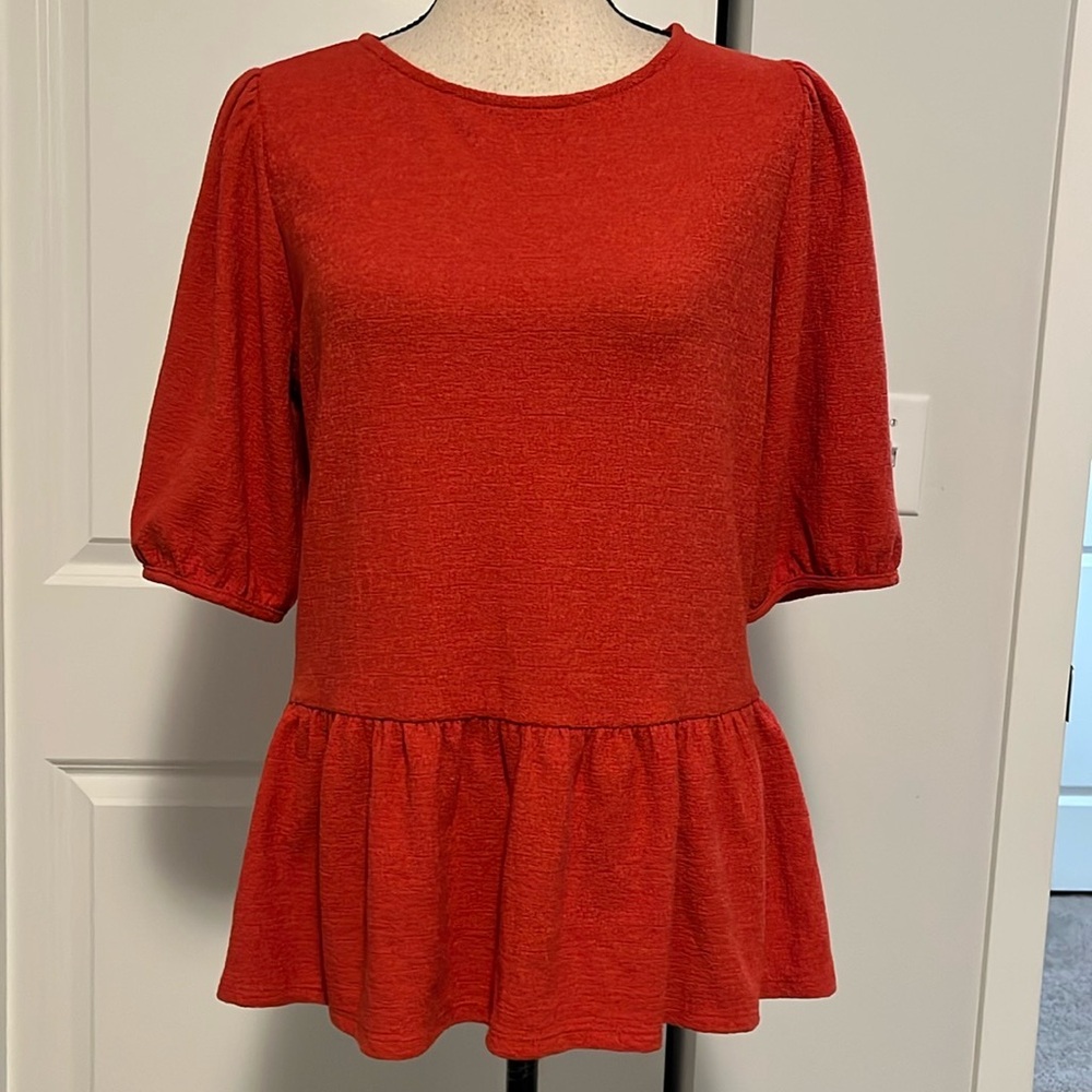 NWT Banana Republic Flounced Top